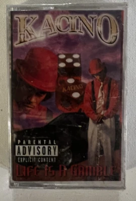 KACINO Life Is A Gamble CASSETTE  Sealed! 1999 Brutal/Priority Records - Image 1 of 2