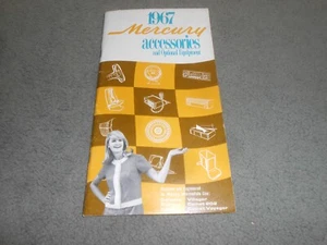 1967 MERCURY COMET ACCESSORIES & OPTIONS BROCHURE / 40 p. '67 CATALOG CYCLONE ++ - Picture 1 of 10