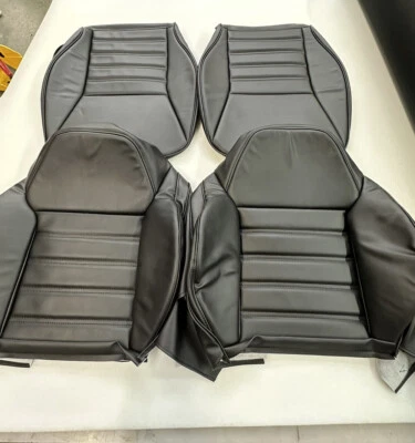 1989-1998 Suzuki Sidekick Front upholstery kit only (All Balck) - Image 1 of 3