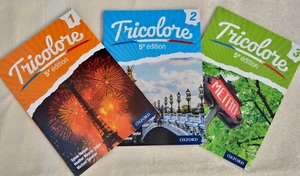 TRICOLORE 5TH EDITION - BOOK 1, 2 AND 3 - BRAND NEW CONDITION! - Picture 1 of 4