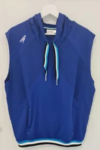SPEEDO BLUE CROWN TRAINING HOODIE TANK VEST MEN'S - SIZE L - BRAND NEW - Picture 1 of 5