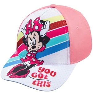 Gorra de béisbol rosa Disney Minnie Mouse para niñas pequeñas - edades 2-4 años - Imagen 1 de 7
