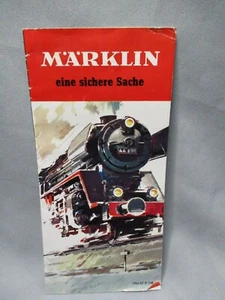 AM582 MÄRKLIN HO PROSPEKT KATALOG 1966/67 FRANZÖSISCH GUTER ZUSTAND - Bild 1 von 5