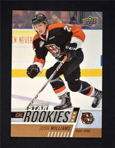 2017-18 Upper Deck UD CHL Star Rookies #325 Josh Williams RC SP