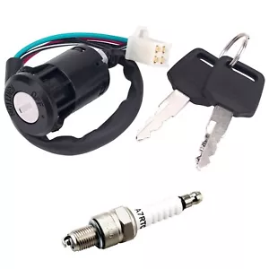Kit de bujía de llave de interruptor de encendido para Tao Tao Kazuma Sunl 50-250CC ATV Quad - Imagen 1 de 11