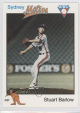 1989-90 Futera Sydney Metros Stuart Barlow
