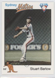 1989-90 Futera Sydney Metros Stuart Barlow