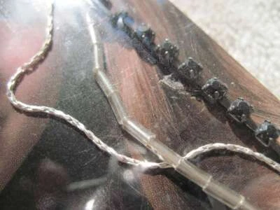 Pin de clip de peine de extensión de cadena de diamantes con cuentas de 8" Scunci Hot Streaks Foto 1 de 2