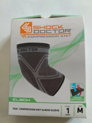 SHOCK DOCTOR 2026 Compresión Tejido Codo Manga Talla M Nuevo Foto 1 de 3