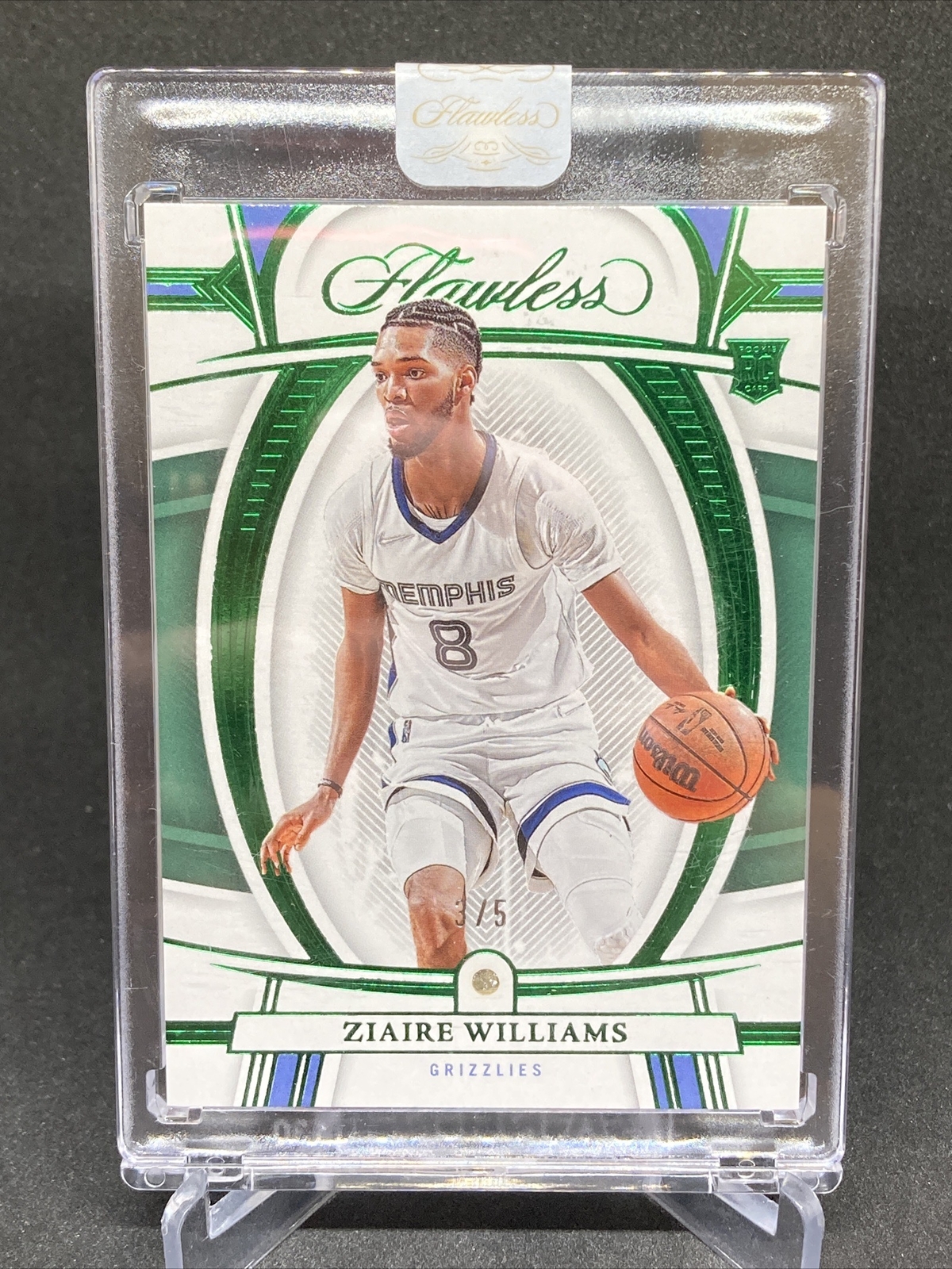 Ziaire Williams 2021 Flawless #86 Base /5 Price Guide - Sports