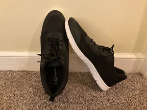 Alpine Swiss Men's Mesh Sneakers Black Casual Athletic Shoes Sz 11M - Read! - Picture 1 of 10