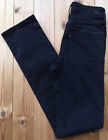 Levi's Jeans Demi Curve Straight Fit Stretch Black Classic Rise Ladies W25 L32.