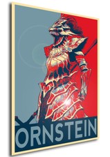 Poster Propaganda - Dark Souls - Dragon Slayer Ornstein