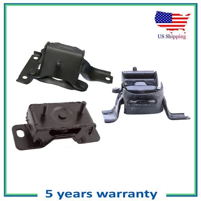 Engine Motor & Transmission Mount Set 3Pcs For Ford, Lincoln, Mercury 03-11 4.6L - Image 1 of 4