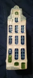 Dutch Canal House Royal Goedewaagen Poly Delft Holland Amsterdam Prinsengracht - Picture 1 of 7