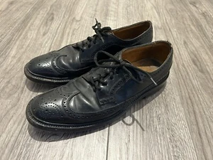Vintage FLORSHEIM IMPERIAL 92612 LONGWING  SHELL CORDOVAN KENMOOR 9.5 A USA - Picture 1 of 7