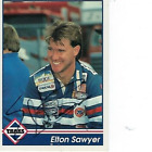 Elton Sawyer Signed 1992 Traks Racing #92 - Nascar