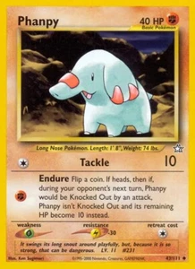 Phanpy 43/111 - Neo Genesis - Pokémonkarte - Bild 1 von 2