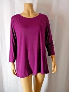 NYDJ NOT YOUR DAUGHTERS JEANS Strickoberteil klein lila Rückenteile zum Wegfliegen neu mit Etikett - Bild 1 von 6