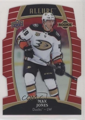 2019-20 Upper Deck Allure Rookies Red Rainbow Max Jones #72 Rookie RC - Image 1 of 2