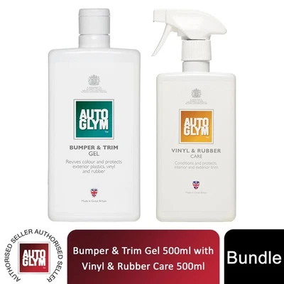 Autoglym Bumper & Trim Gel with Vinyl & Rubber Care for Interior & Exterior Trim - Image 1 of 4