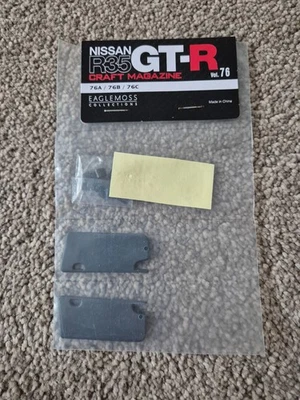 1/8 SCALE EAGLEMOSS BUILD YOUR OWN THE NISSAN R35 GT-R CAR ISSUE 76 - Image 1 of 3