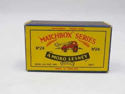 Lesney Matchbox 24 Bagger Nur Box Leer Empty Original Box - Bild 1 von 4