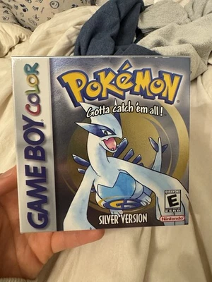 Pokemon Silver Authentic Box, And insert. No Game - Image 1 of 4