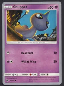 SHUPPET 63/168 - Magnus Pedersen - 2018 World Championship - POKEMON CARD - NM - Picture 1 of 8