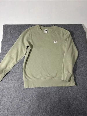 Толстовка женская The North Face с круглым вырезом средний размер зеленая с вышитым логотипом - Изображение 1 из 4