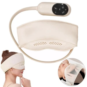 Masajeador de cabeza Masajeador de cuero cabelludo y ojos con calor Masajeador de cabeza cuero cabelludo Estrés Relajación - Imagen 1 de 12