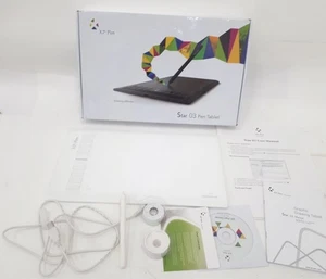 XP-PEN Star 03 Pen Drawing Tablet In White Graphics Tablet  - Picture 1 of 9