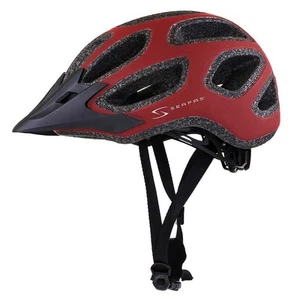 Casco de enduro inclinado HT-600/604 (rojo mate) pequeño/mediano - Imagen 1 de 6
