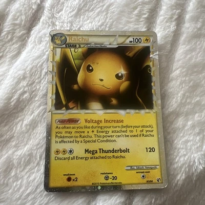 Raichu Prime 83/90 Holo Undaunted Pokémon TCG - Image 1 of 4