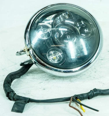 1989 Harley Sportster XLH883 883 OEM Farol Farol Farol Lâmpada LED 1363 - Imagem 1 de 4