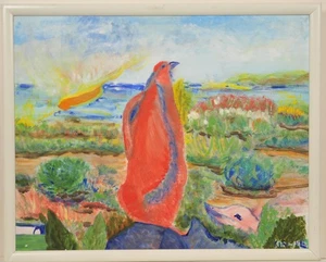Gerda Kirmse/handsigniert/Mischtechnik/unikat/verso Inventar Nr. Museum Pachen-2 - Picture 1 of 5