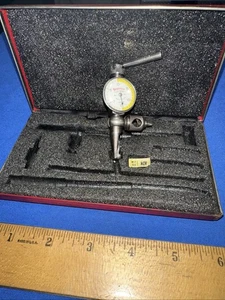 Vintage Starrett THE LAST WORD DIAL TEST INDICATOR 711 & Case - Picture 1 of 11