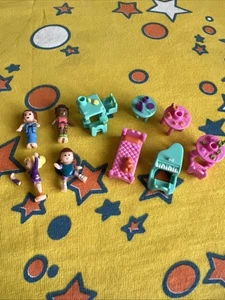 Bluebird 1995 Polly Pocket Pop Up Clubhouse Accesorios Lote - Imagen 1 de 7