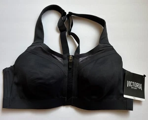 Victoria Sport 34B schwarz Incredible Knockout Ultra Max Frontreißverschluss Sport-BH - Bild 1 von 9