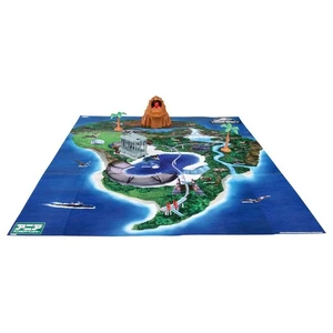 Takara Tomy "Ania Jurassic World Large Dinosaur Kingdom Map" Animal Dinosaur Rea - Picture 1 of 6