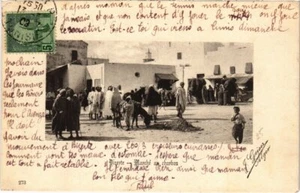 CPA AK TUNISIE Geiser BIZERTE Marché au charbon (69286) - Picture 1 of 2