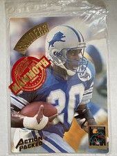 BARRY SANDERS 1994 ACTION PACKED DELUXE MAMMOTH LIMITED EDITION CARD #MM3 NFL