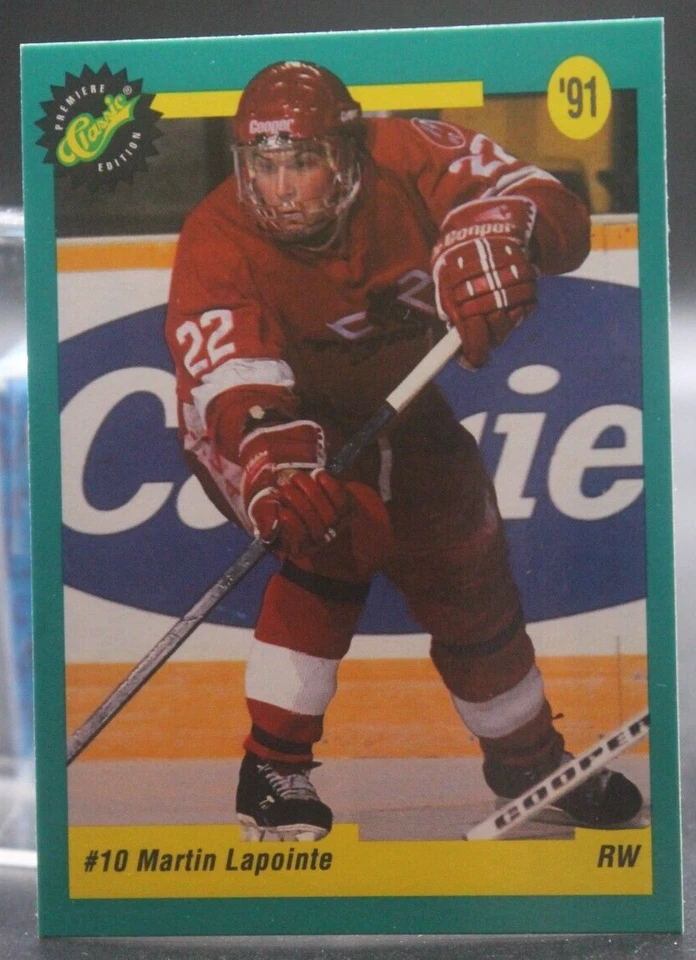 Martin Lapointe (RC) - 1991 Classic Draft Picks #9 - Image 1 of 1