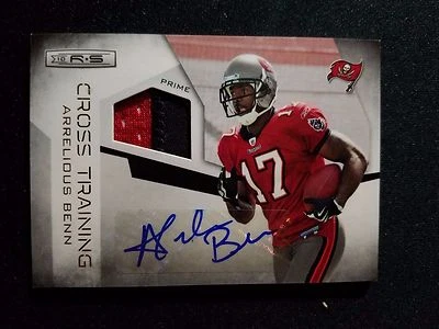11 Rc & Stars Cross Training Arrelious Benn Auto Prime Game Patch Buccaneers /10 - Image 1 of 2