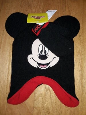 JUEGO DE SOMBREROS Y MITONES FORRADOS MICKEY BOY TALLA ÚNICA PARA LA MAYORÍA Foto 1 de 4