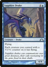 4x Sapphire Drake No047 MTG Magic GTC Gatecrash NM/UNPLAY English UC card x4