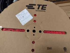 TE 2-320665-1 SPD 22-16 22-18 6 TERMINAL REEL RED, 4500 PCS - Picture 1 of 4