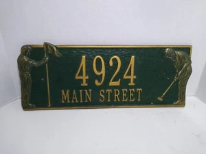 Personalized Address Plaque Main Street - Picture 1 of 3