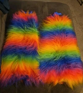 Rave Rainbow Fluffies BRANDNEU - Bild 1 von 3