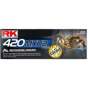 RK CHAIN GB420MXU GOLD - 136L RK CHAINS - Picture 1 of 1